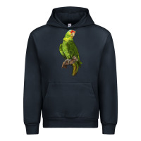 Navy New Zealand Paraket Parrot Urban Hoodie - LillyAllenDesigns
