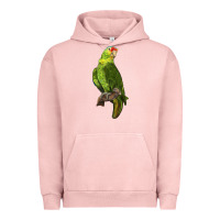 Pigment Salmon New Zealand Paraket Parrot Urban Hoodie - LillyAllenDesigns