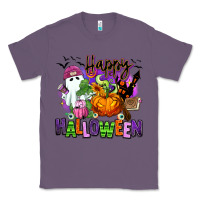 Lavender Happy Halloween Classic Tee - RanaPortraitStore