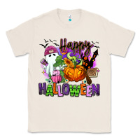 Natural Happy Halloween Classic Tee - RanaPortraitStore