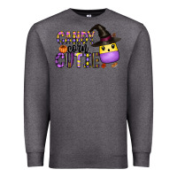 Charcoal Heather Candy Corn Cutie Premium Sweatshirt - CowhideDigitalArt