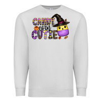 Dove Grey Candy Corn Cutie Premium Sweatshirt - CowhideDigitalArt