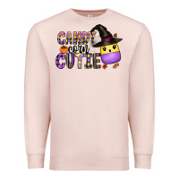 Pale Pink Candy Corn Cutie Premium Sweatshirt - CowhideDigitalArt