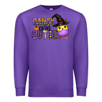 Purple Candy Corn Cutie Premium Sweatshirt - CowhideDigitalArt