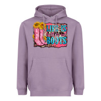 Lavender life is better in boots Heavyweight Hoodie - Zillion Design Studio