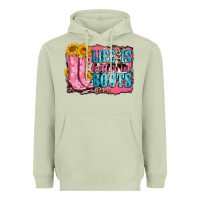 Matcha life is better in boots Heavyweight Hoodie - Zillion Design Studio
