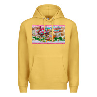 Antique Gold happy easter y'all rabbit sippy cup Premium Hoodie - BarkalooDesign