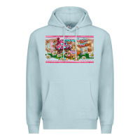 Blue Mist happy easter y'all rabbit sippy cup Premium Hoodie - BarkalooDesign