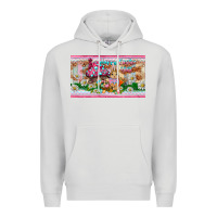 Dove Grey happy easter y'all rabbit sippy cup Premium Hoodie - BarkalooDesign