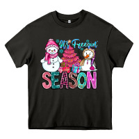 Asphalt It's Freezin Season Heavy Core Tee - CowhideDigitalArt