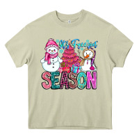Mossy It's Freezin Season Heavy Core Tee - CowhideDigitalArt