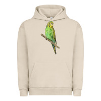Pigment French Oak Budgeriar Bird Parrot Urban Hoodie - LillyAllenDesigns