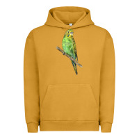 Pigment Peanut Butter Budgeriar Bird Parrot Urban Hoodie - LillyAllenDesigns