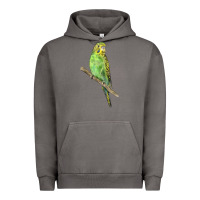 Pigment Tornado Budgeriar Bird Parrot Urban Hoodie - LillyAllenDesigns