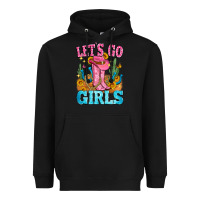 Black let's go girls Heavyweight Hoodie - Zillion Design Studio