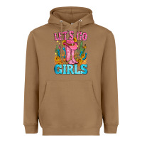 Toasted Coconut let's go girls Heavyweight Hoodie - Zillion Design Studio