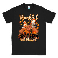 Black Thankful grateful and Blessed black boy sneakers Classic Tee - RanaPortraitStore