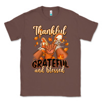 Chestnut Thankful grateful and Blessed black boy sneakers Classic Tee - RanaPortraitStore