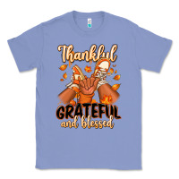 Colony Blue Thankful grateful and Blessed black boy sneakers Classic Tee - RanaPortraitStore