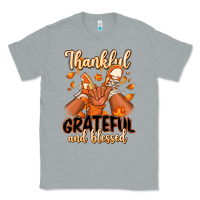Heather Grey Thankful grateful and Blessed black boy sneakers Classic Tee - RanaPortraitStore