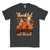Smoke Thankful grateful and Blessed black boy sneakers Classic Tee - RanaPortraitStore