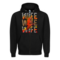 Black wife wife wife Zipper Hoodie - texasbilliewilder
