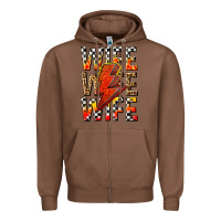 Chestnut wife wife wife Zipper Hoodie - texasbilliewilder