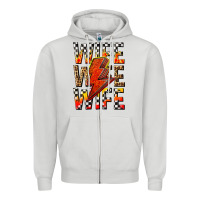 Dove Grey wife wife wife Zipper Hoodie - texasbilliewilder