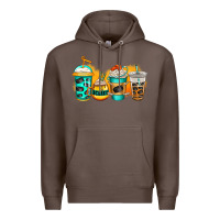 Coffee ice hockey coffee Premium Hoodie - Jasminsmagicworld