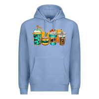 Colony Blue ice hockey coffee Premium Hoodie - Jasminsmagicworld