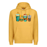 Mustard ice hockey coffee Premium Hoodie - Jasminsmagicworld