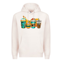 Pale Pink ice hockey coffee Premium Hoodie - Jasminsmagicworld