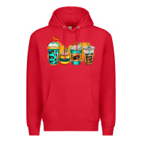 Red ice hockey coffee Premium Hoodie - Jasminsmagicworld