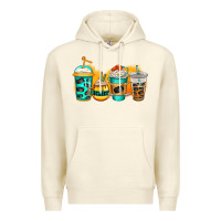 Ice Hockey Coffee Premium Hoodie | Teevron