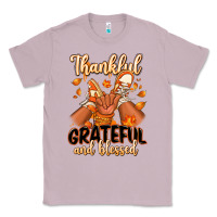 Lilac Thankful grateful and Blessed black baby girl Classic Tee - RanaPortraitStore