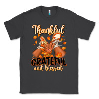 Smoke Thankful grateful and Blessed black baby girl Classic Tee - RanaPortraitStore