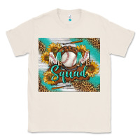 Natural baseball mom squad tumbler Classic Tee - BundleAndBundleShop