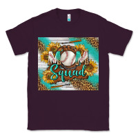 Plum baseball mom squad tumbler Classic Tee - BundleAndBundleShop