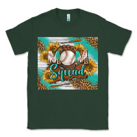 Sports Green baseball mom squad tumbler Classic Tee - BundleAndBundleShop