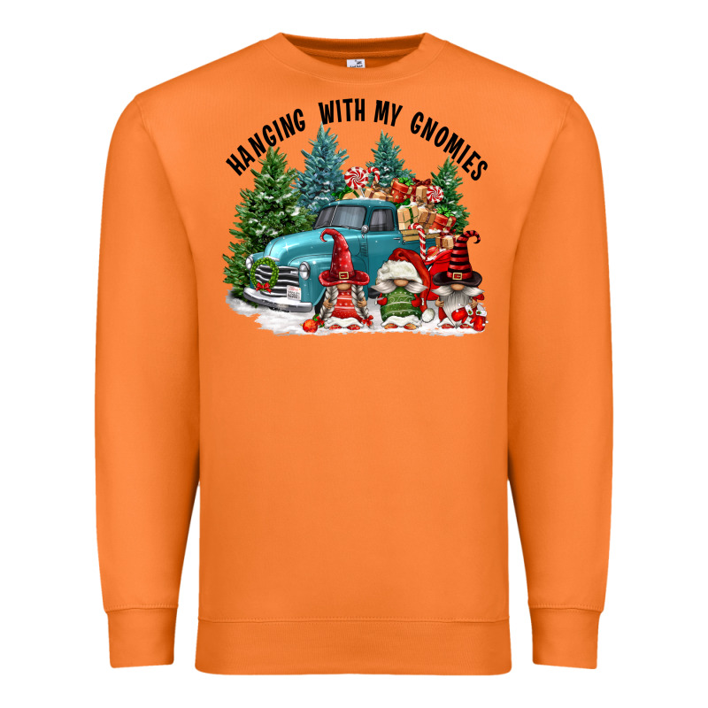 Hanging With My Gnomies Premium Sweatshirt by FaDigitalArtStudio | Teevron