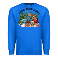 True Royal hanging with my gnomies Premium Sweatshirt - FaDigitalArtStudio