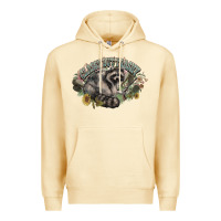 Pina Colada classy but trashy racoon Premium Hoodie - NancyCooperArtShop