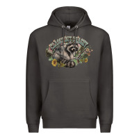 Smoke classy but trashy racoon Premium Hoodie - NancyCooperArtShop
