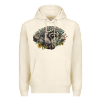Tofu classy but trashy racoon Premium Hoodie - NancyCooperArtShop