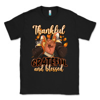 Black Thankful grateful and Blessed black man sneakers Classic Tee - RanaPortraitStore