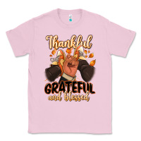 Bubblegum Pink Thankful grateful and Blessed black man sneakers Classic Tee - RanaPortraitStore
