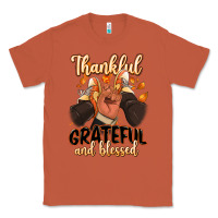 Copper Thankful grateful and Blessed black man sneakers Classic Tee - RanaPortraitStore