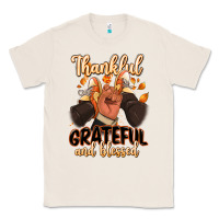 Natural Thankful grateful and Blessed black man sneakers Classic Tee - RanaPortraitStore