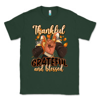 Sports Green Thankful grateful and Blessed black man sneakers Classic Tee - RanaPortraitStore