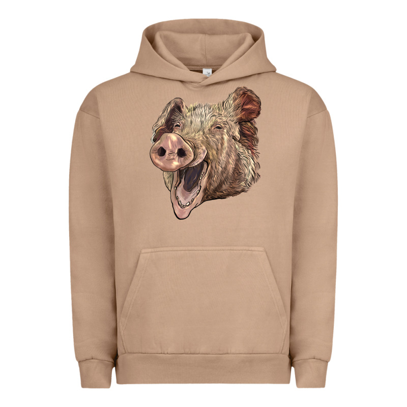 American Yorkshire Pig Face Urban Hoodie by LillyAllenDesigns | Teevron